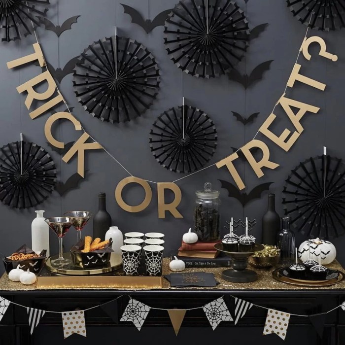 Halloween party decor ideas