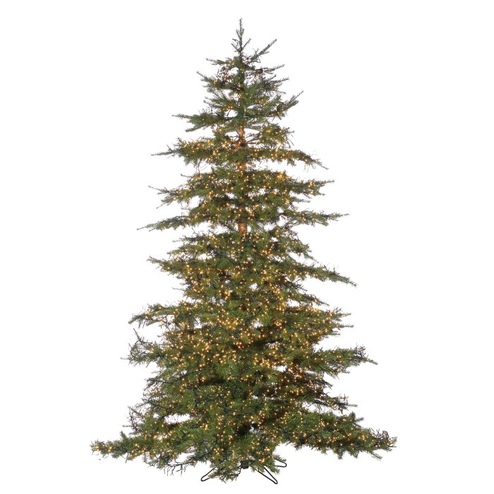 Natural decoration christmas tree