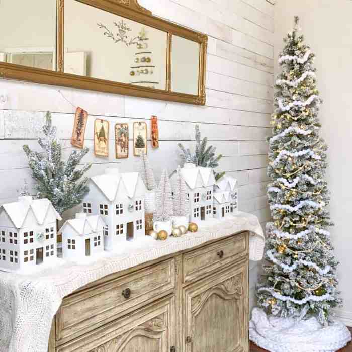 Real christmas tree decoration ideas