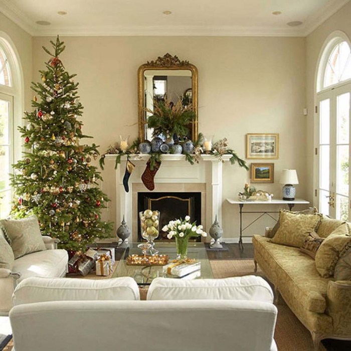 Christmas decoration ideas for the living room