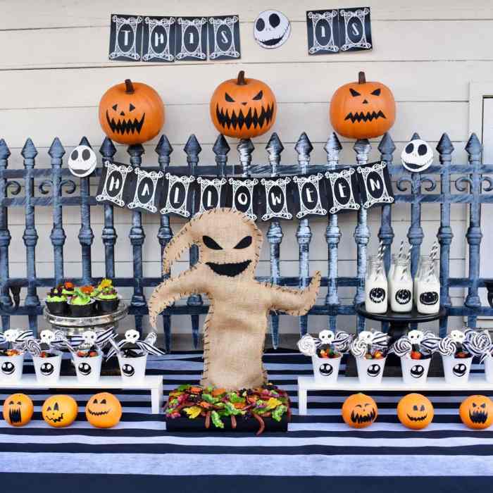 Nightmare before christmas door decoration ideas