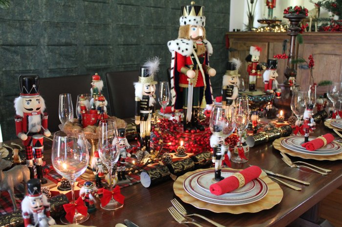 Christmas decoration nutcracker theme