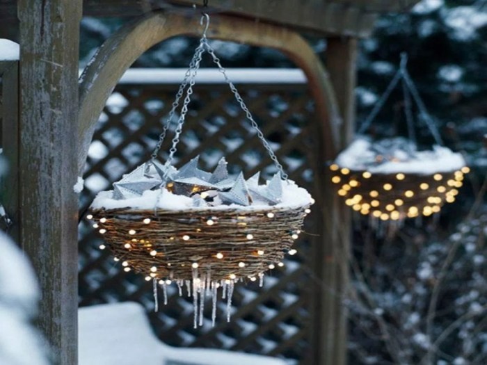 Diy outdoor christmas decoration